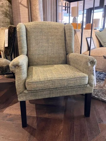 Fauteuil in onze showroom